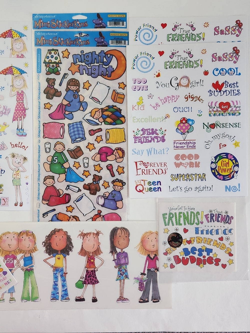NWT Best Friends Scrapbooking Sticker Lot - Picture 3 of 3